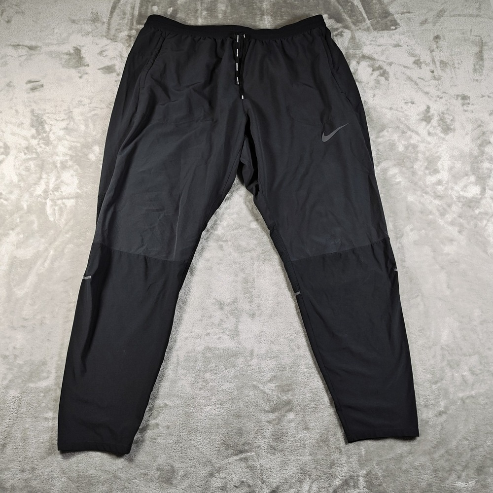 Nike Swift Sweatpants Mens XXL Black Running Lightweight Track Performance